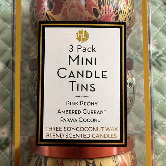 Huntington Home set of 3 soy-coconut wax blend scented candles. - Picture 2 of 3